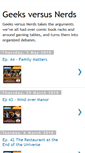 Mobile Screenshot of geeksversusnerds.com